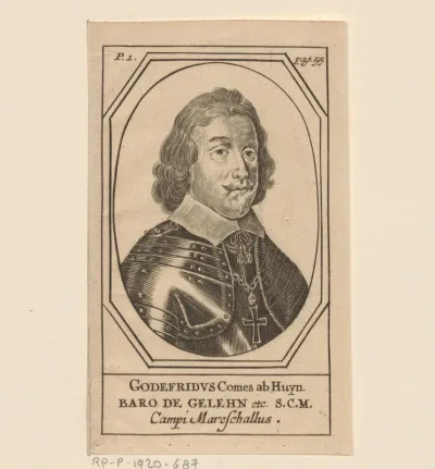 Portret van Godfried Huyn van Geleen
