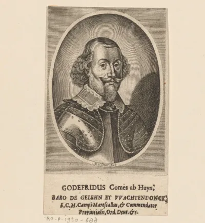 Portret van Godfried Huyn van Geleen