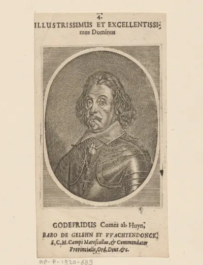 Portret van Godfried Huyn van Geleen