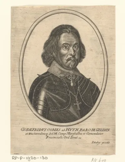 Portret van Godfried Huyn van Geleen