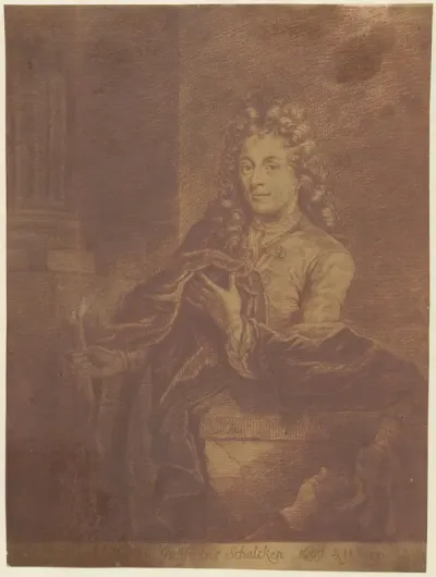 Portret van Godfried Schalcken