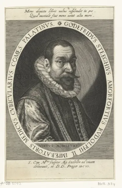 Portret van Godfried Steeghius