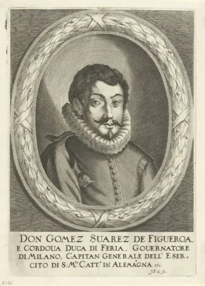 Portret van Gómez Suárez de Figueroa