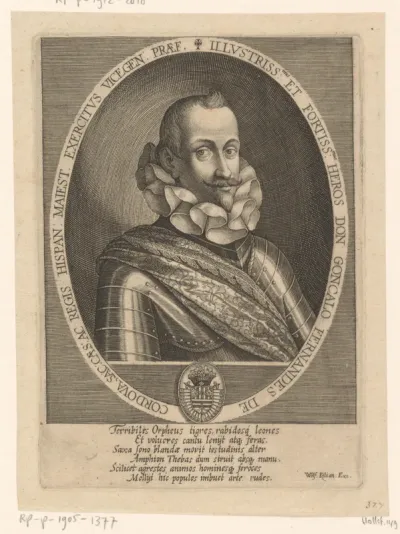 Portret van Gonzalo Fernández de Córdoba