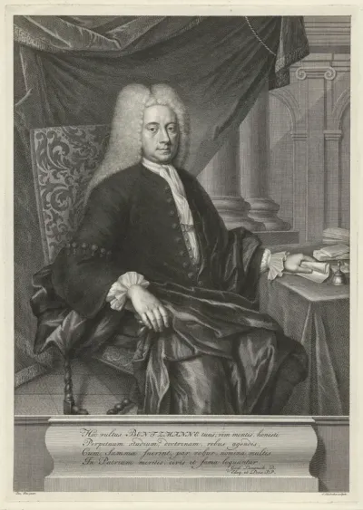 Portret van Gottfried Bentzmann