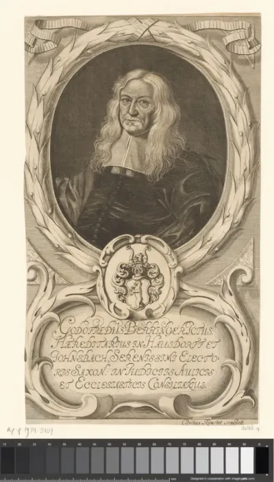 Portret van Gottfried Berringer