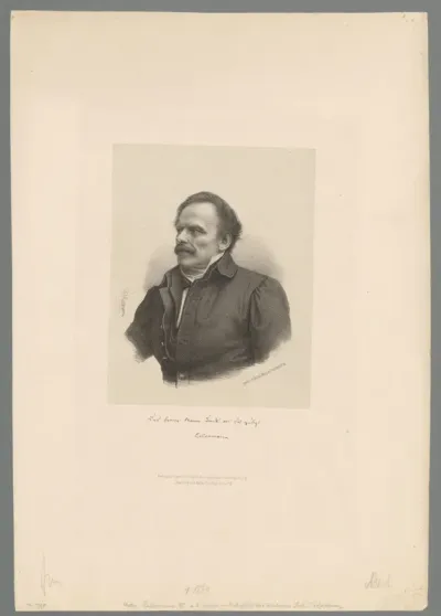 Portret van Gottfried Eisenmann