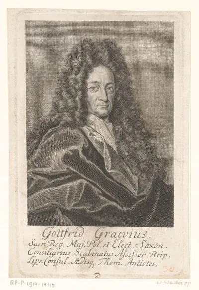 Portret van Gottfried Graeve