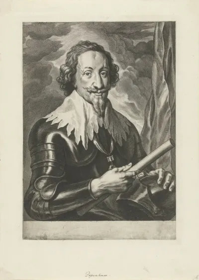 Portret van Gottfried Heinrich, graaf van Pappenheim