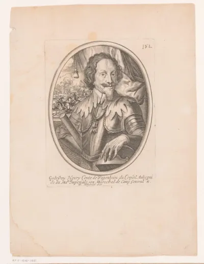 Portret van Gottfried Heinrich zu Pappenheim
