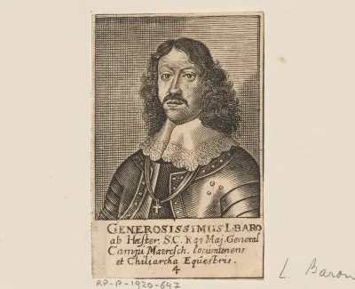 Portret van Gottfried Heister