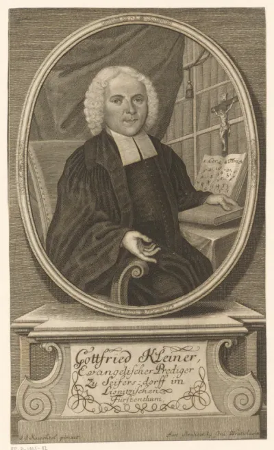 Portret van Gottfried Kleiner