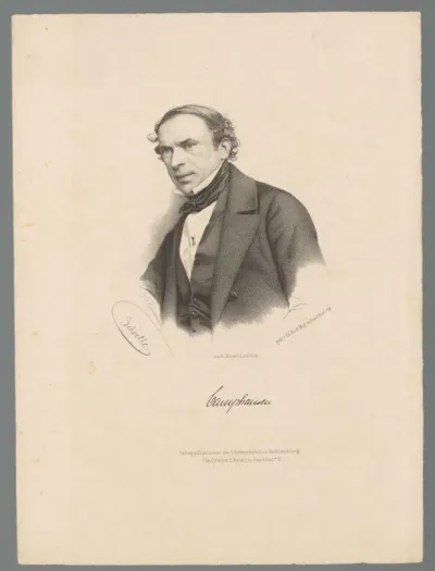 Portret van Gottfried Ludolf Camphausen