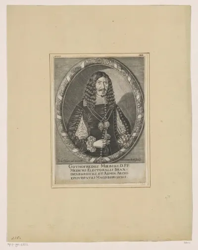 Portret van Gottfried Moebius