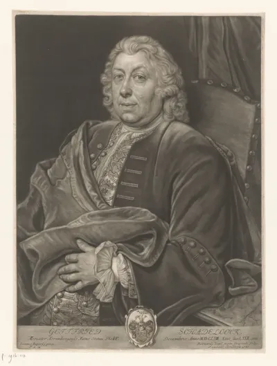Portret van Gottfried Schadeloock