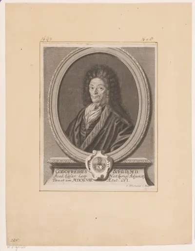 Portret van Gottfried Schultz