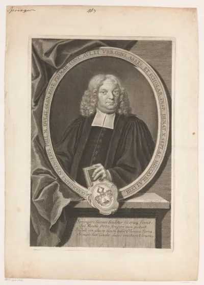 Portret van Gottfried Springer