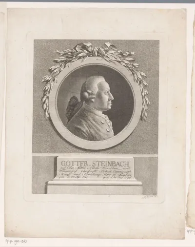 Portret van Gottfried Steinbach