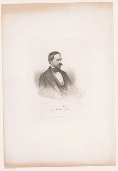 Portret van Gottfried von Neureuther