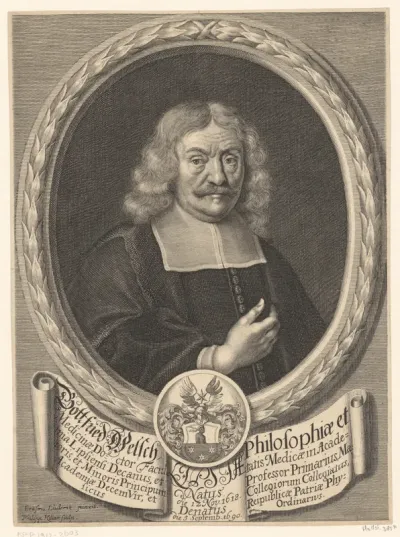 Portret van Gottfried Welsch