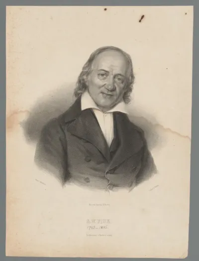 Portret van Gottfried Wilhelm Fink