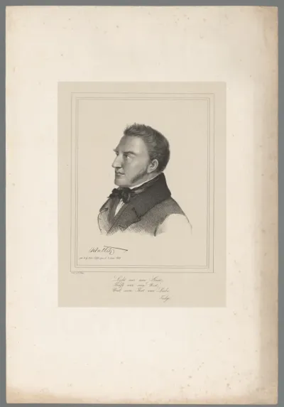 Portret van Gotthilf August von Maltitz