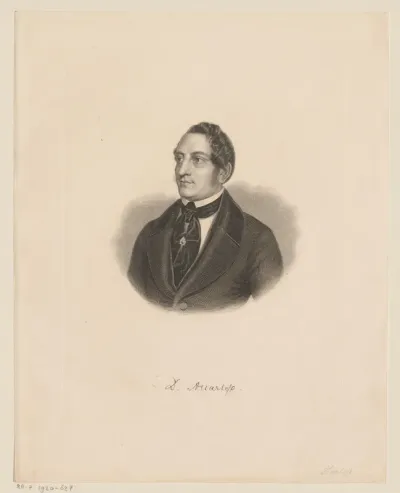 Portret van Gottlieb Christoph Adolf von Harless
