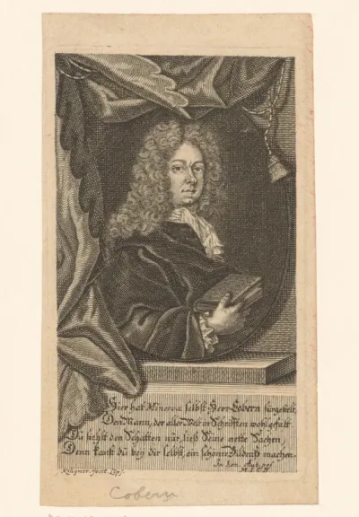 Portret van Gottlieb Cober