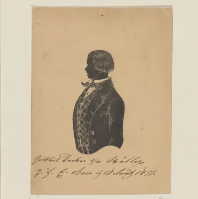 Portret van Gottlieb Dreher