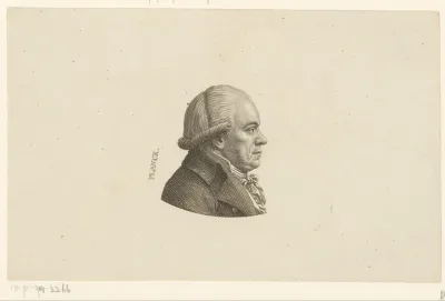 Portret van Gottlieb Jakob Planck