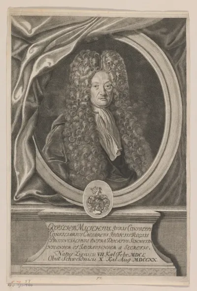 Portret van Gottlieb Milich