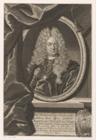 Portret van Gottlob August von Reibold