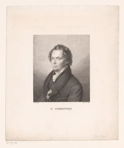 Portret van Gottlob Samuel Roesel
