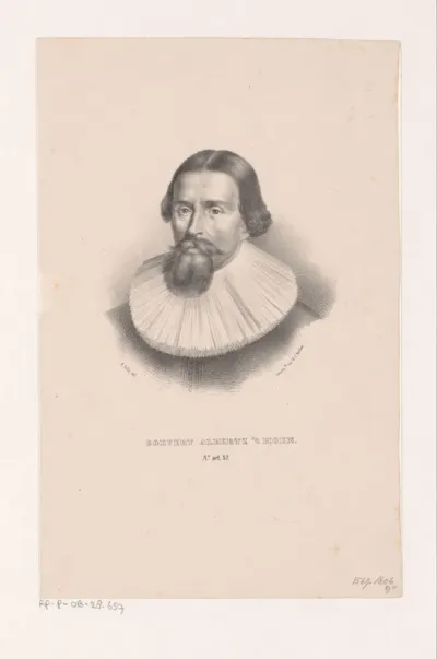 Portret van Govert Aelbertsz 't Hoen