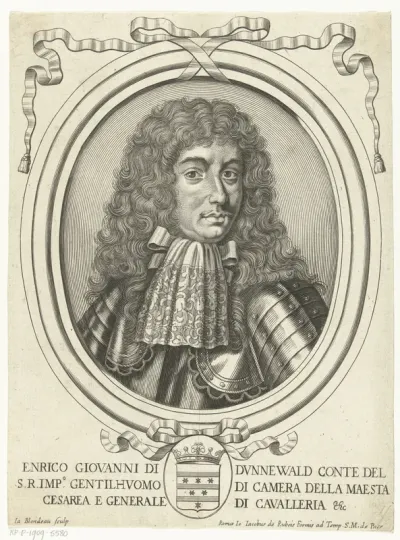 Portret van graaf Enrico Giovanni Dunnewald