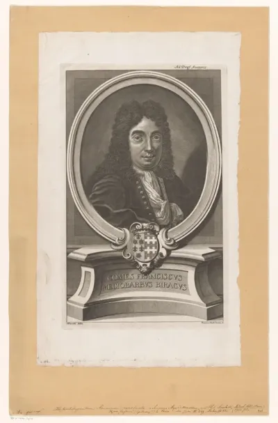 Portret van graaf Francesco Mezzabarba Birago