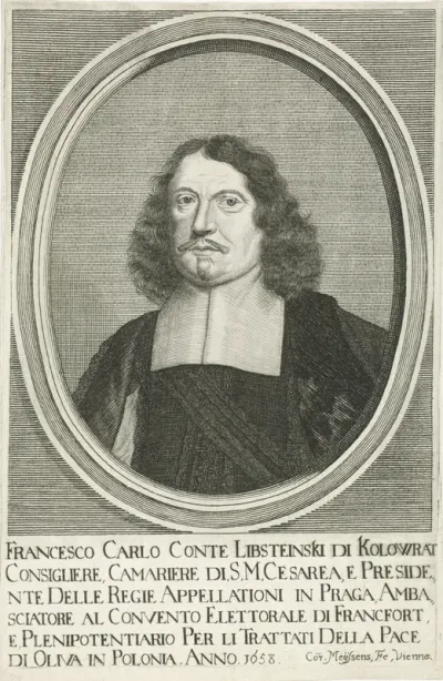 Portret van graaf Franz Karl van Kolowrat-Liebsteinsky