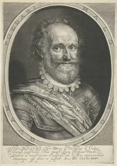 Portret van graaf Hendrik Matthias von Thurn
