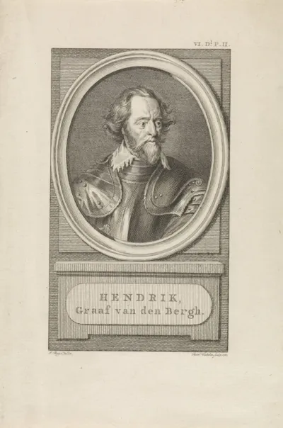 Portret van Graaf Hendrik van den Bergh