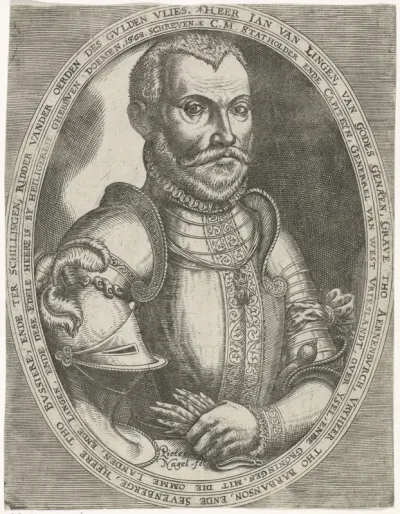 Portret van graaf Jean de Ligne van Arenberg