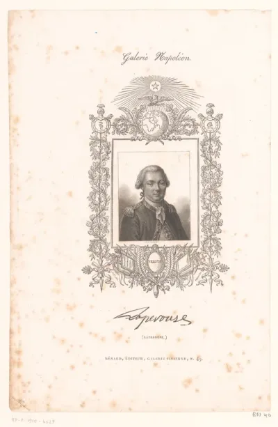 Portret van graaf Jean-François de La Pérouse