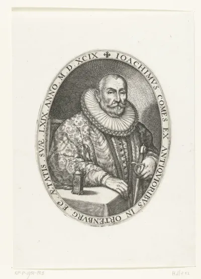 Portret van graaf Joachim von Ortenburg