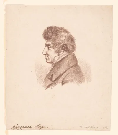 Portret van graaf Leopoldo Cicognara