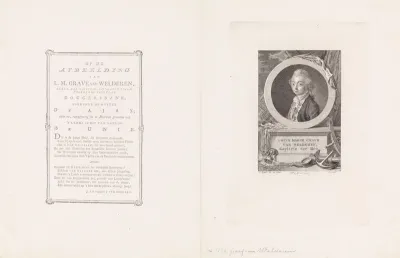 Portret van graaf Louis Marie van Welderen