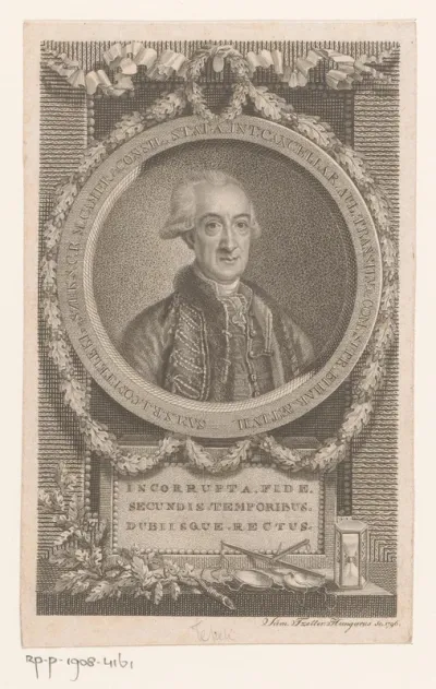 Portret van graaf Sámuel Teleki de Szek