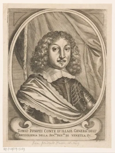 Portret van graaf Tomio Pompei