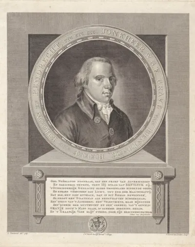 Portret van graaf Willem Gustaef Frederik Bentinck