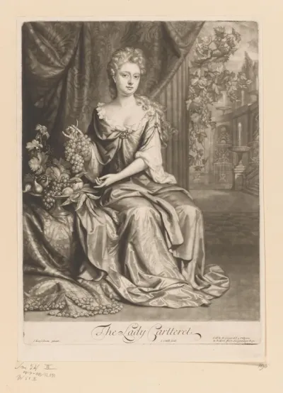 Portret van Grace Carteret