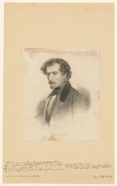 Portret van Granville Levenson-Gower