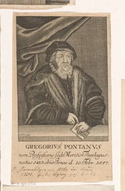 Portret van Gregor Brück